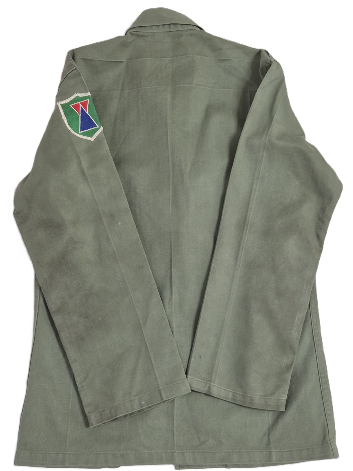 육군 구형 73사단 민무늬 전투복 상의 자켓 (S) 상품이미지5