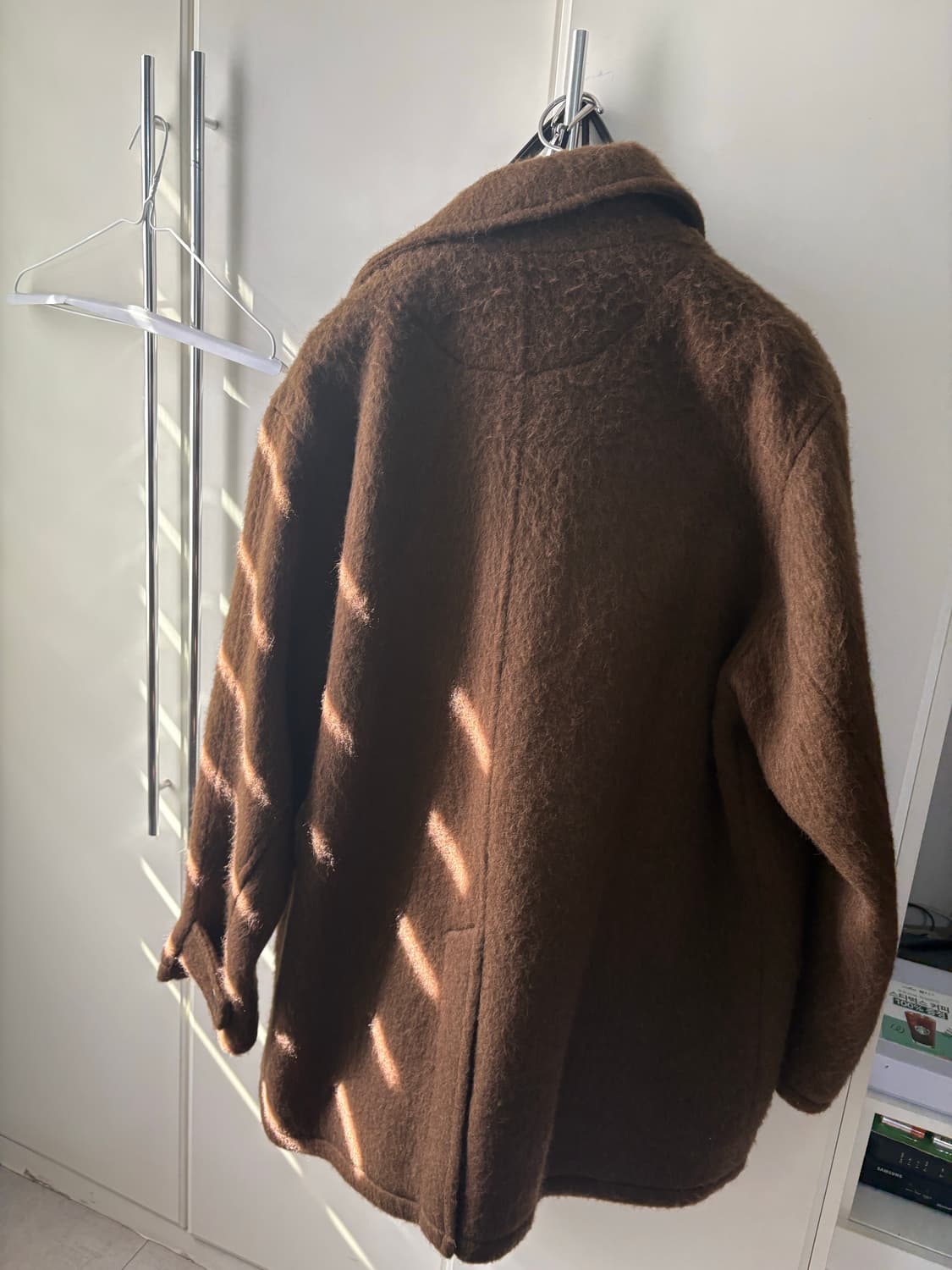 AFTER PRAY 알파카 미드 코트 모카 상품이미지3