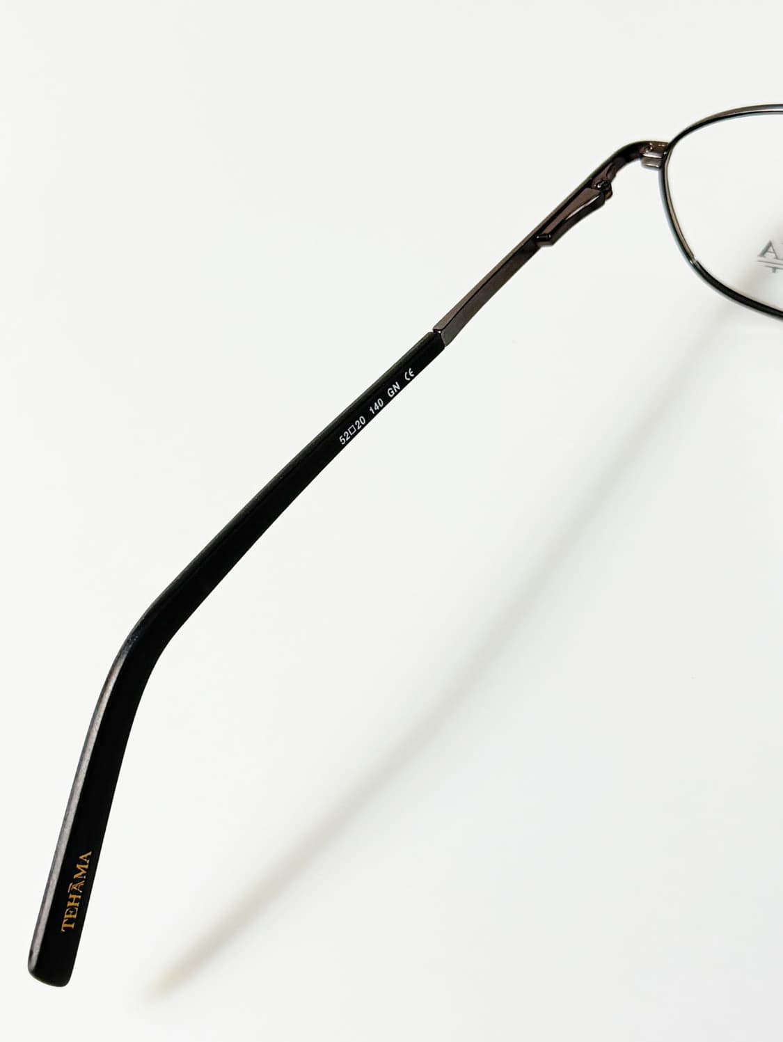 90s TEHAMA 퓨어 티타늄 슬림 스퀘어 빈티지 안경 상품이미지7