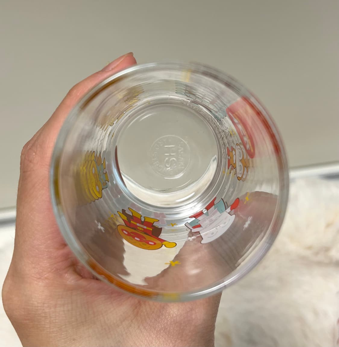 고전 호빵맨 가스토패밀리레스토랑 한정 유리컵 상품이미지4