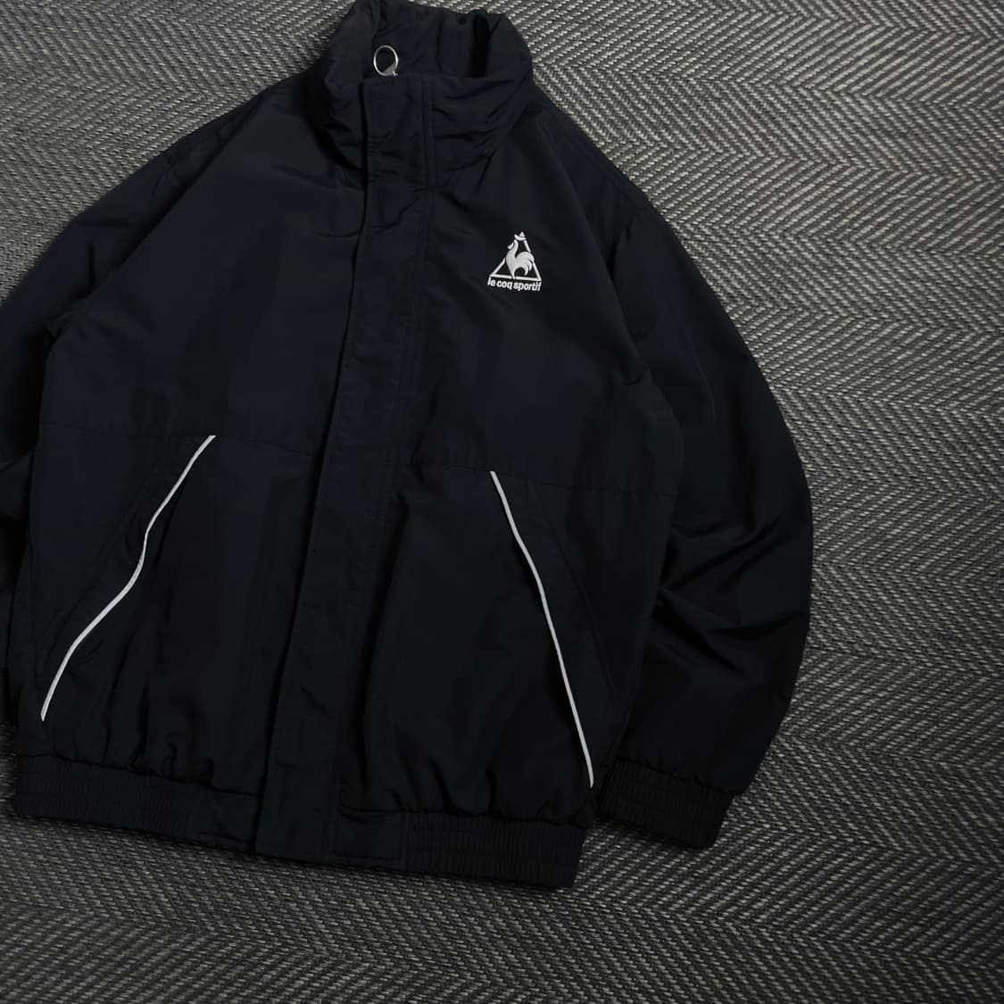 르꼬끄 빅로고 박시핏 우븐 바람막이 자켓o 4777 상품이미지2