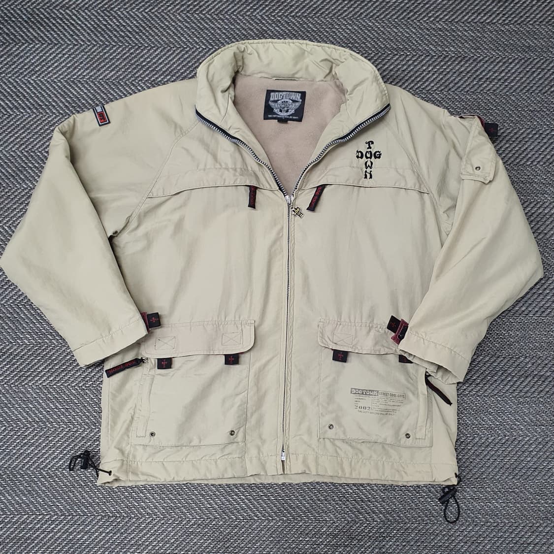 DOGTOWN 도그타운 기모 집업 점퍼 남자115 상품이미지1