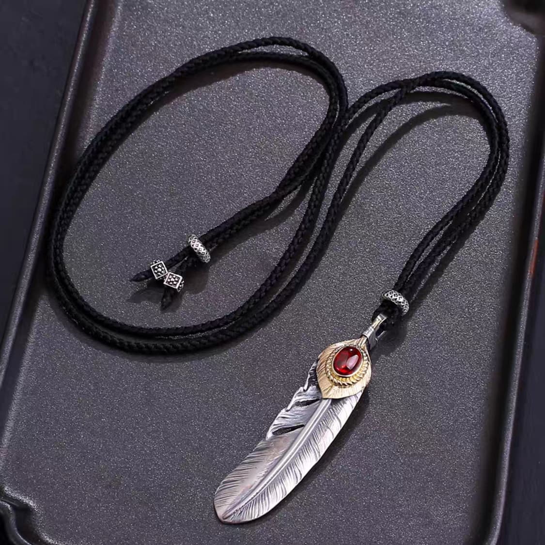 Oceanora 925 실버 깃털 목걸이 상품이미지7