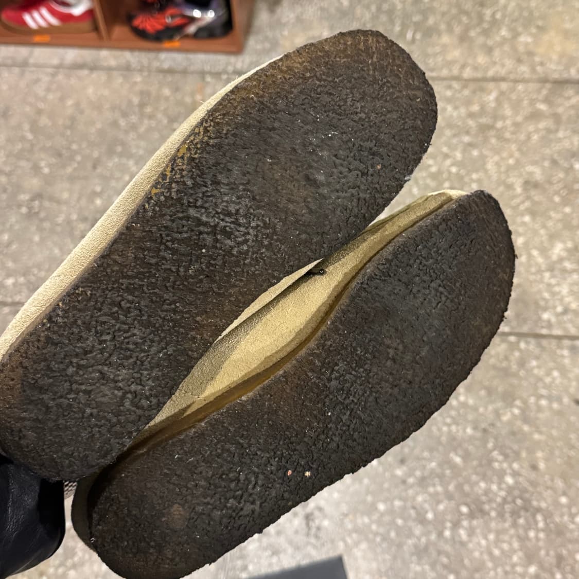 클락스 왈라비 메이플 스웨이드 UK9.5 상품이미지4