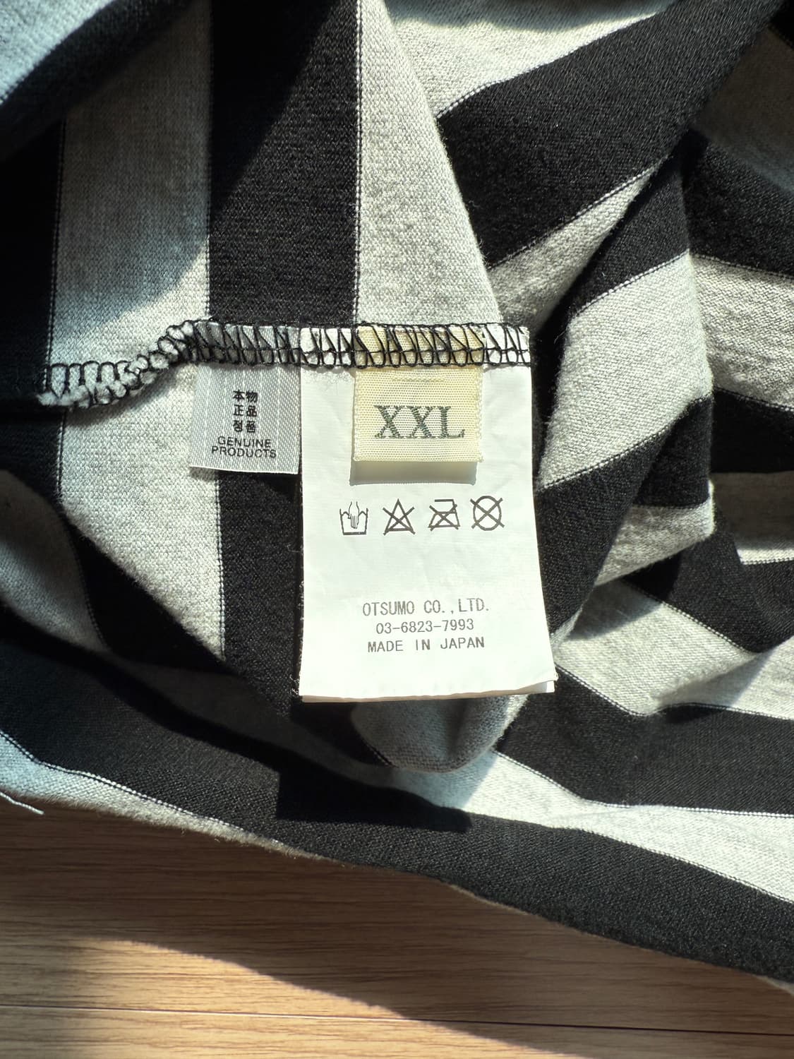 17SS 휴먼메이드 하트 로고 스트라이프 롱슬리브 티 상품이미지7