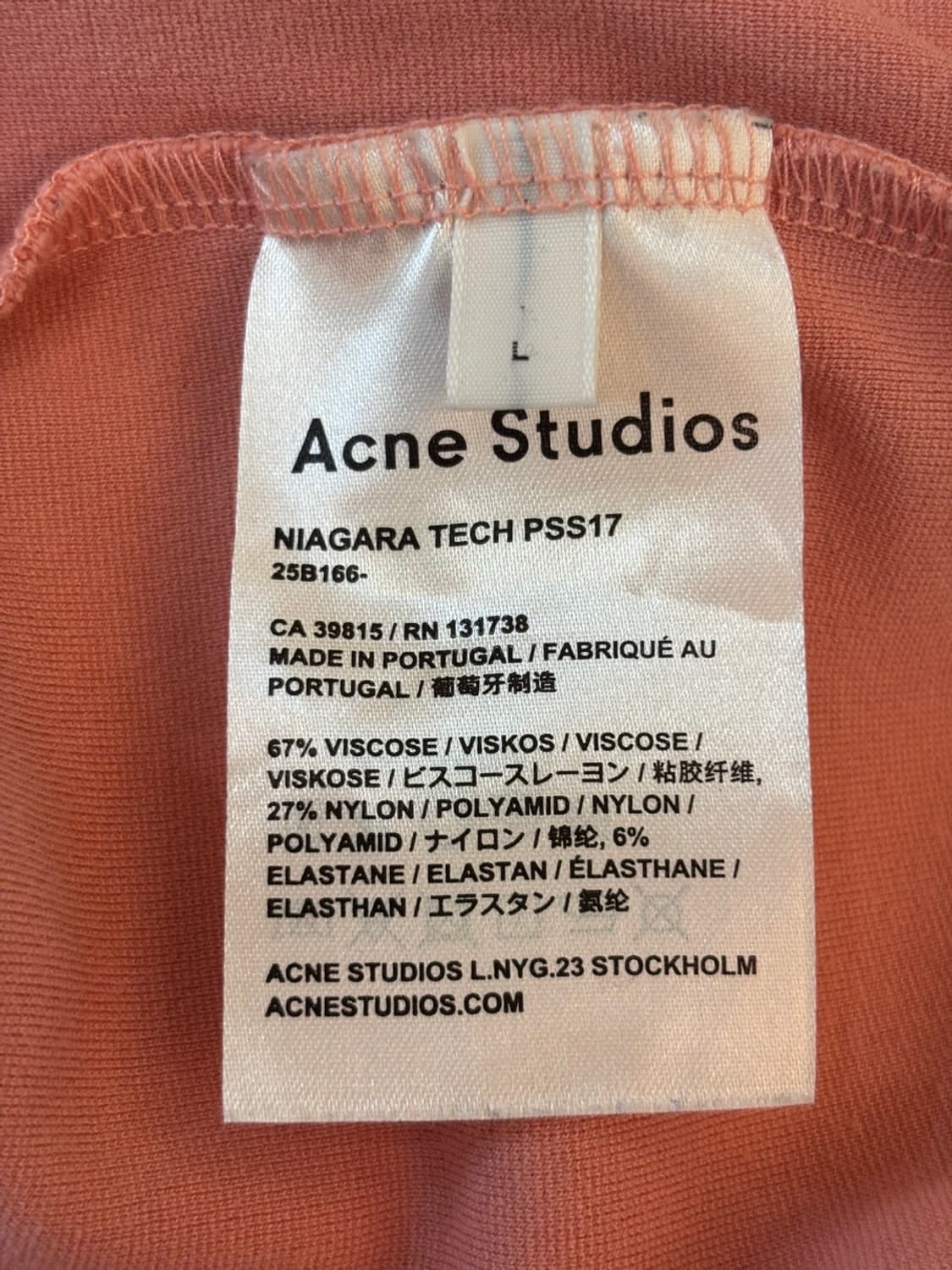 Acne Studios T-shirt 상품이미지6