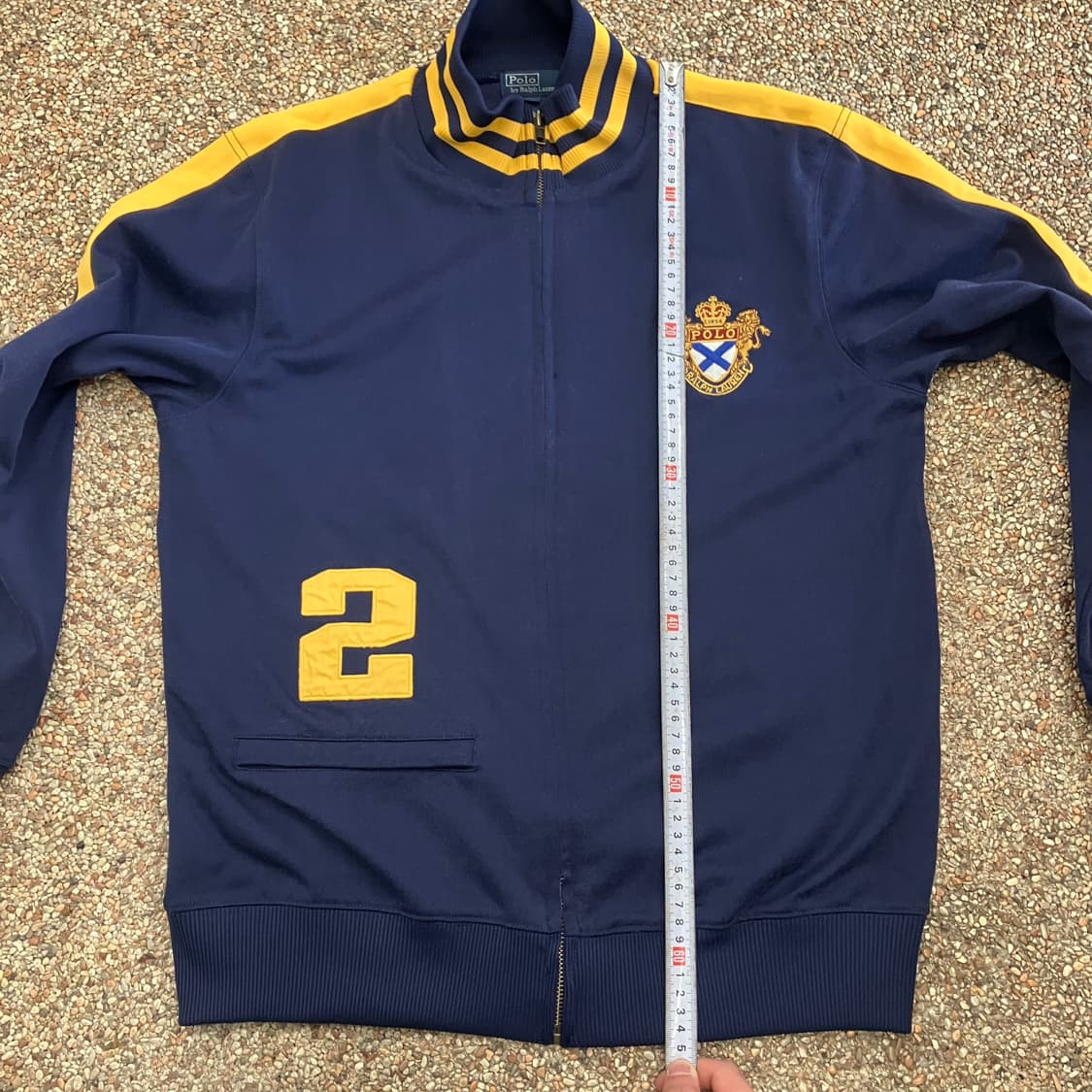 109 폴로 트랙탑 집업 져지 네이비 상품이미지5