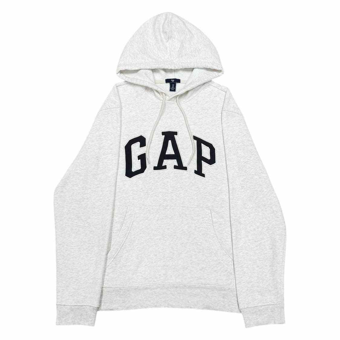 GAP 갭 스펠로고 기모 후드티 오트밀 S 상품이미지1