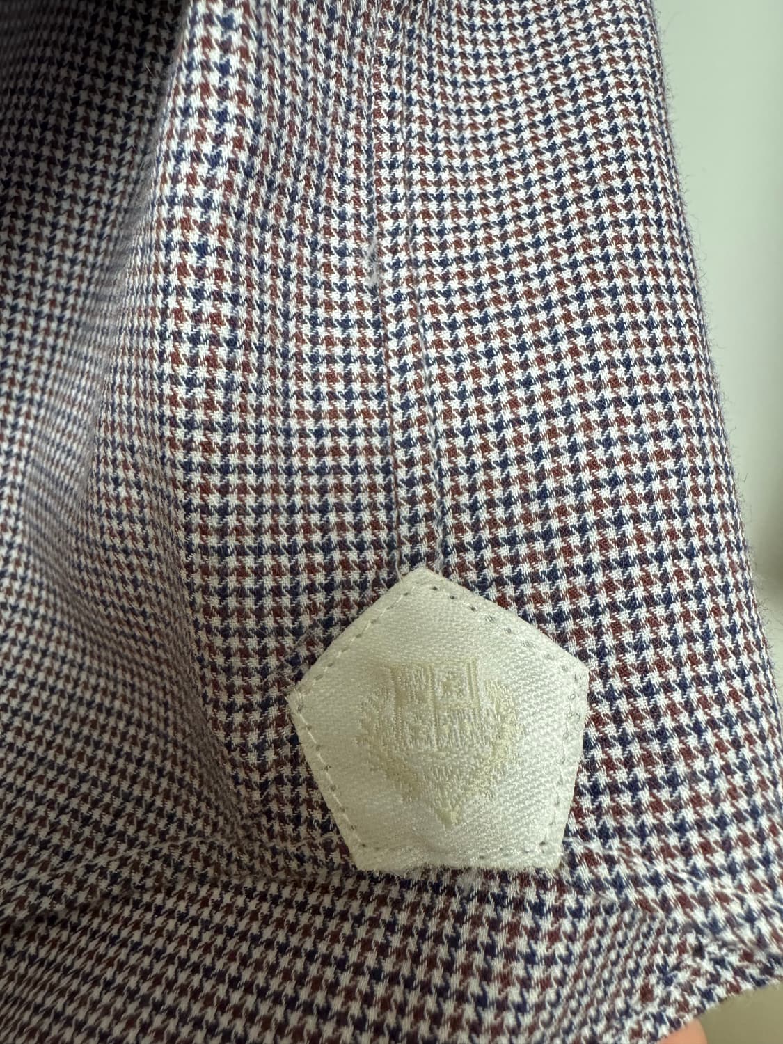 로로피아나 체크 셔츠(사이즈 XXL, 105~110) 상품이미지3