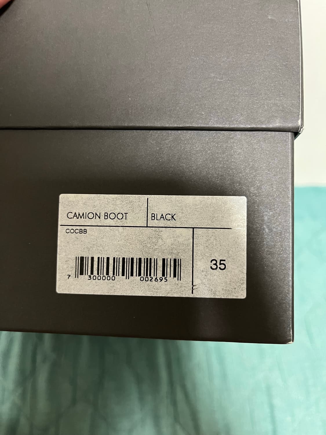 아워레가시 카미온 부츠 35size (국내 225-230) 블랙 상품이미지9