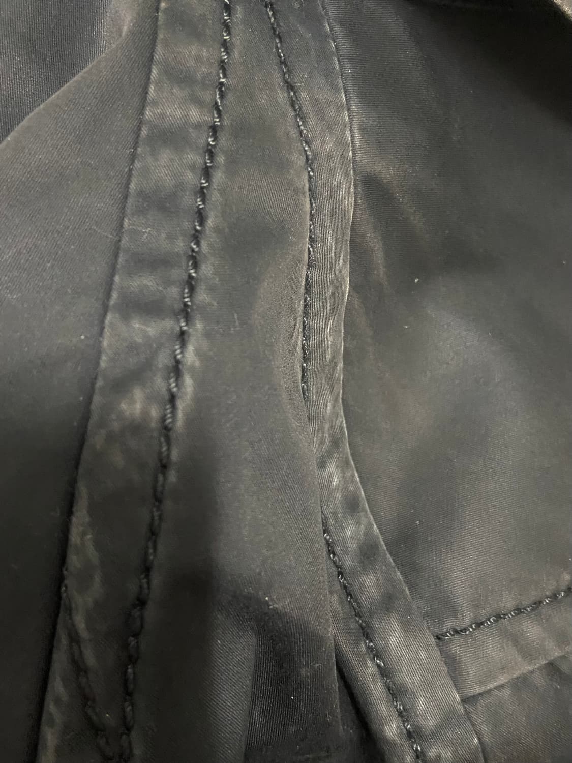 꼼데가르송 옴므 고어 윈드스토프 피코트 상품이미지8