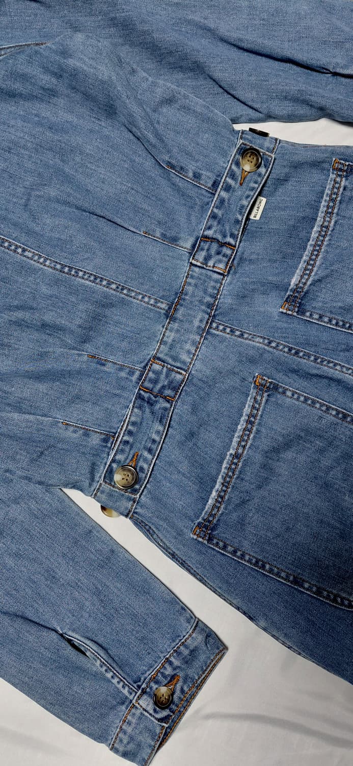 빌라봉(Billabong) 데님 점프수트/오버롤 (S) 무료배송  상품이미지7