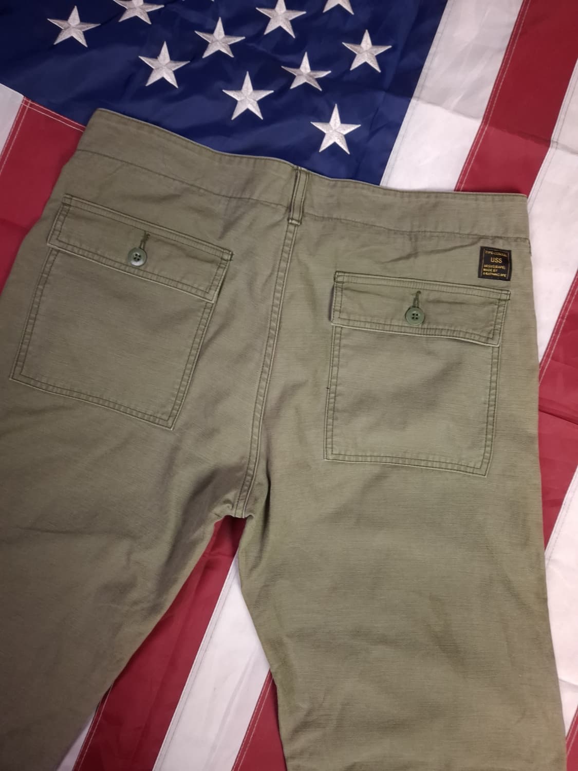 오리지날 BAPE 베이프 URSUS 밀리터리 OG-107 팬츠 상품이미지2