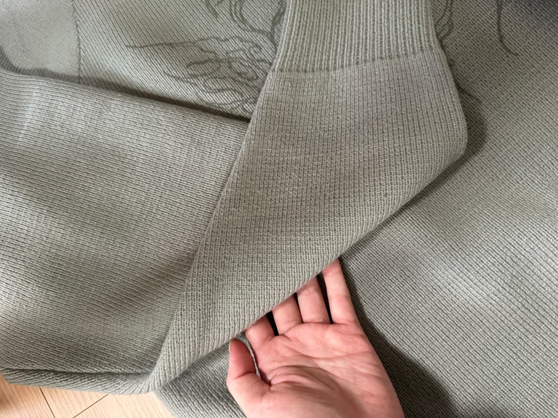 산산기어 니트 탄색 3사이즈 상품이미지4