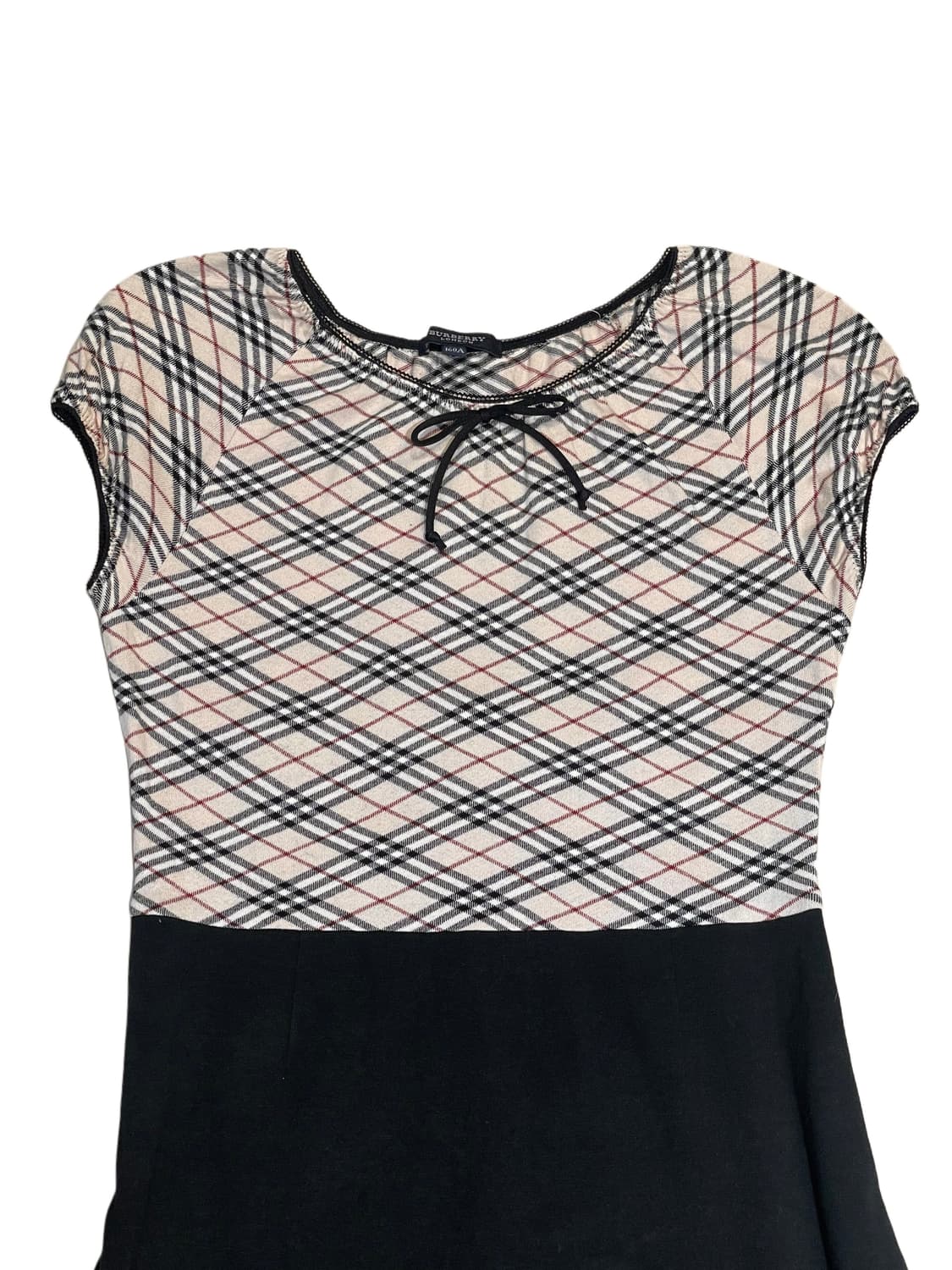 버버리 체크 리본 원피스 상품이미지2