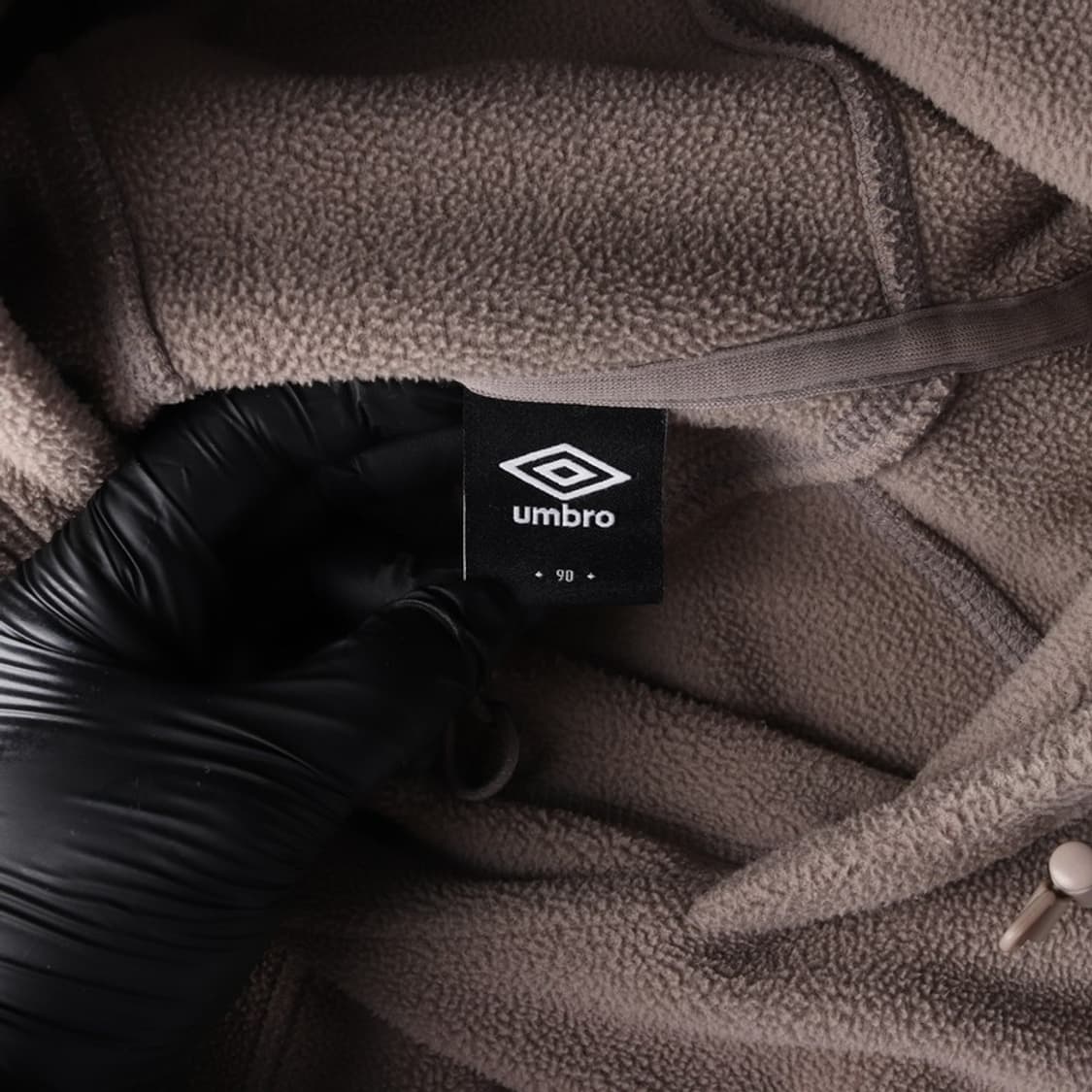 UMBRO 스몰로고 후리스 후드티 S 상품이미지5