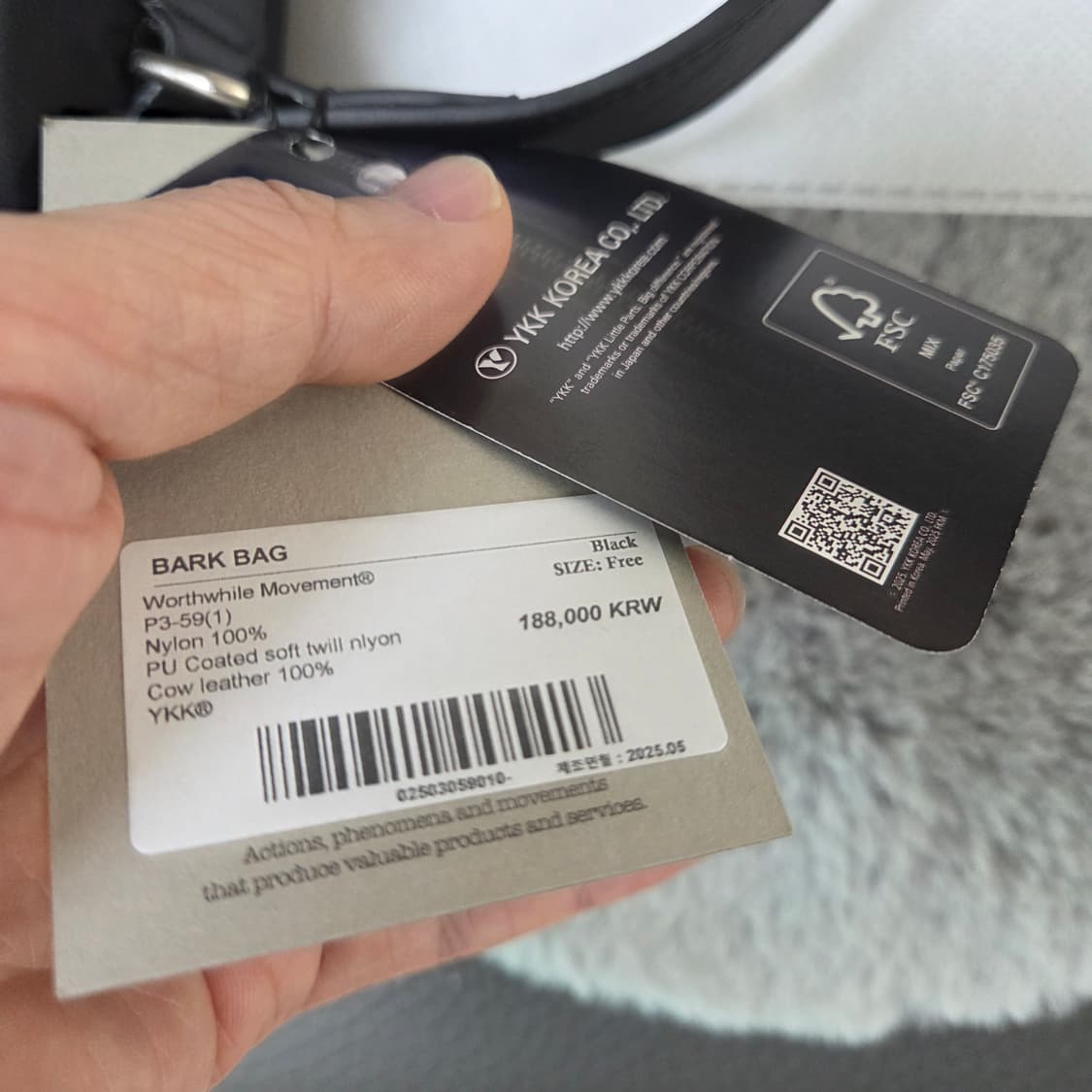 월스와일무브먼트 버크백 새상품 상품이미지3