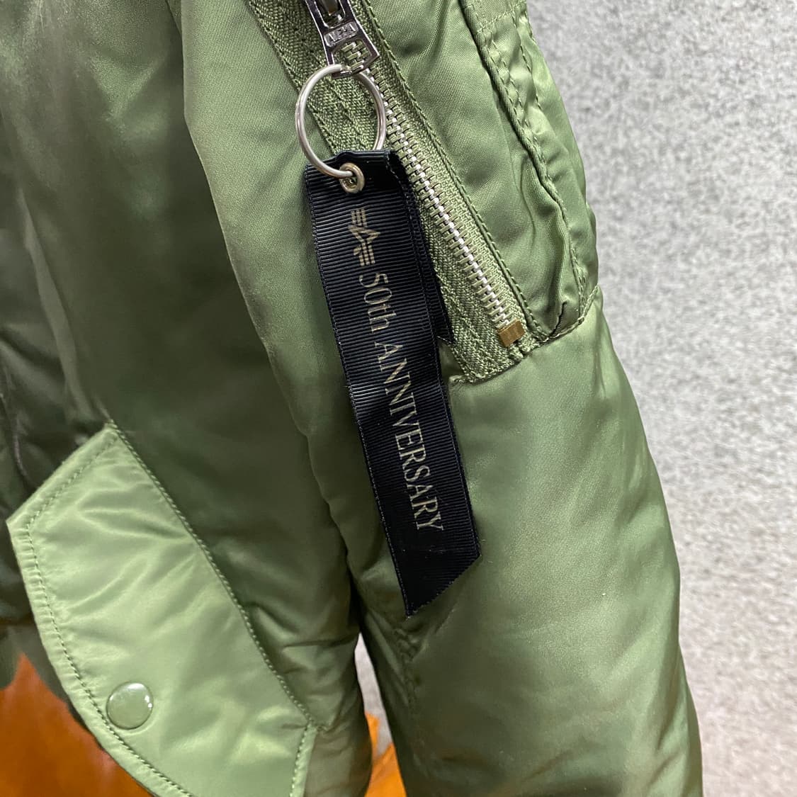 알파인더스트리 리버시블 ma-1 항공자켓 B3917 상품이미지5