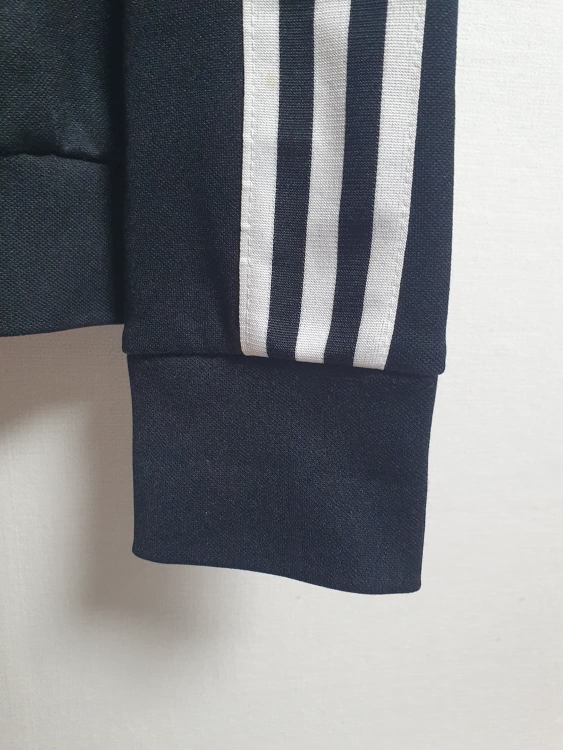 아디다스 유로파 져지 블랙 삼선 화이트 트랙탑 95 상품이미지6