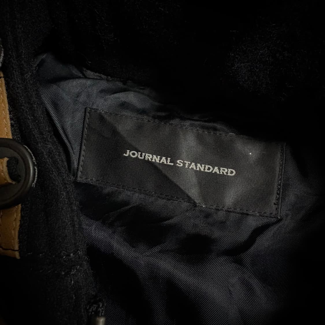 Journal Standard black duffle coat 상품이미지6