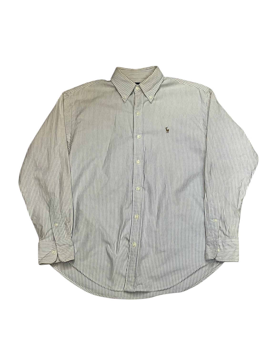 폴로 랄프로렌 스트라이프 셔츠 스카이블루   #csz2608 상품이미지3