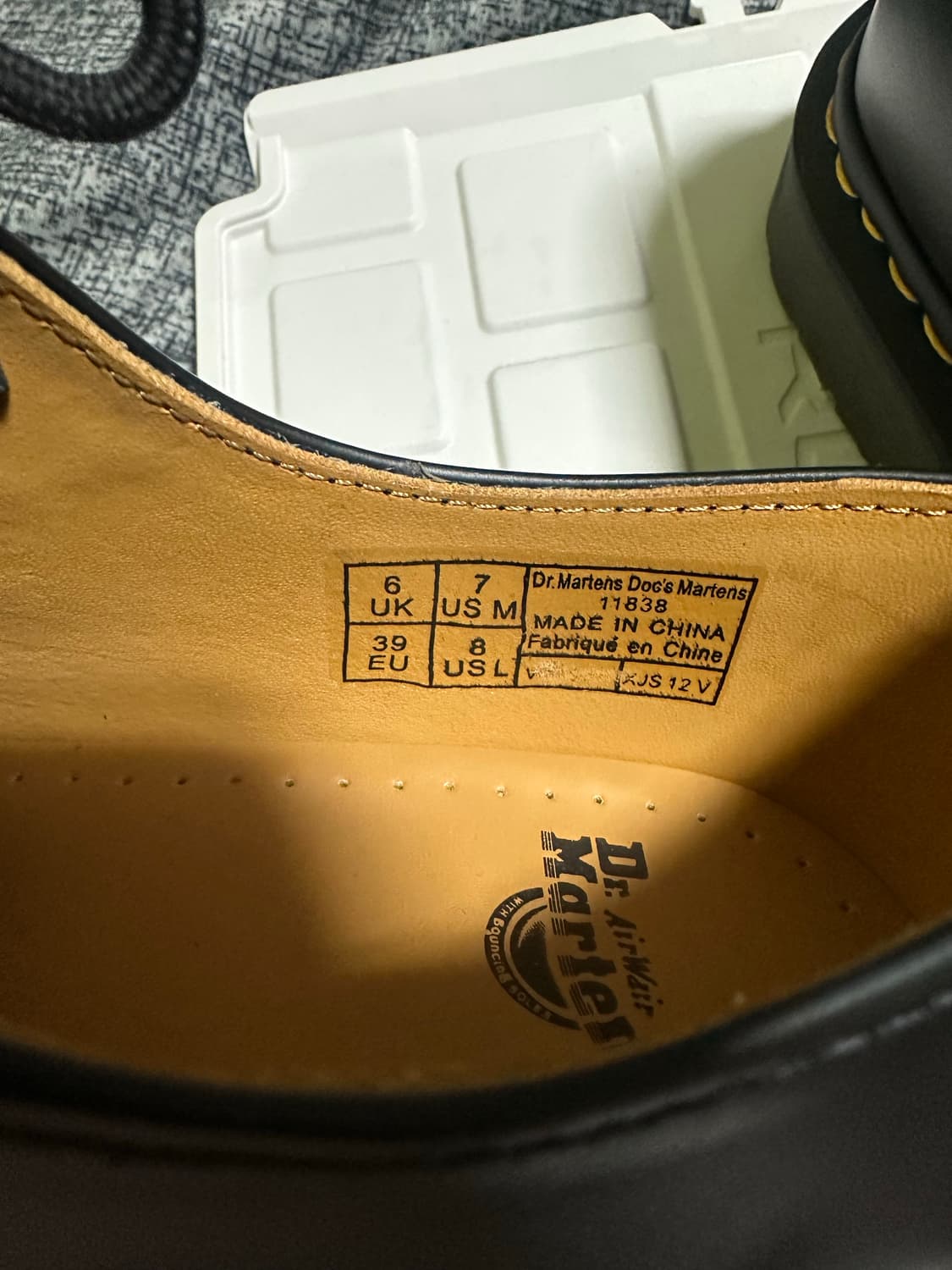 (250,uk6) 닥터마틴 1461 스무스 상품이미지5