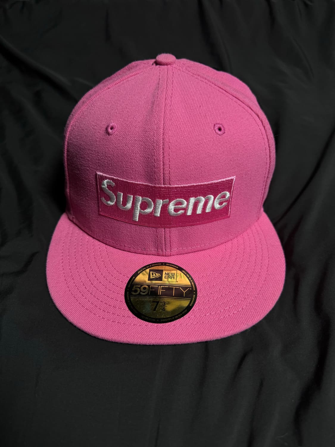 [734] 21FW 슈프림x뉴옥 양키스 박스로고 뉴에라 핑크 상품이미지5