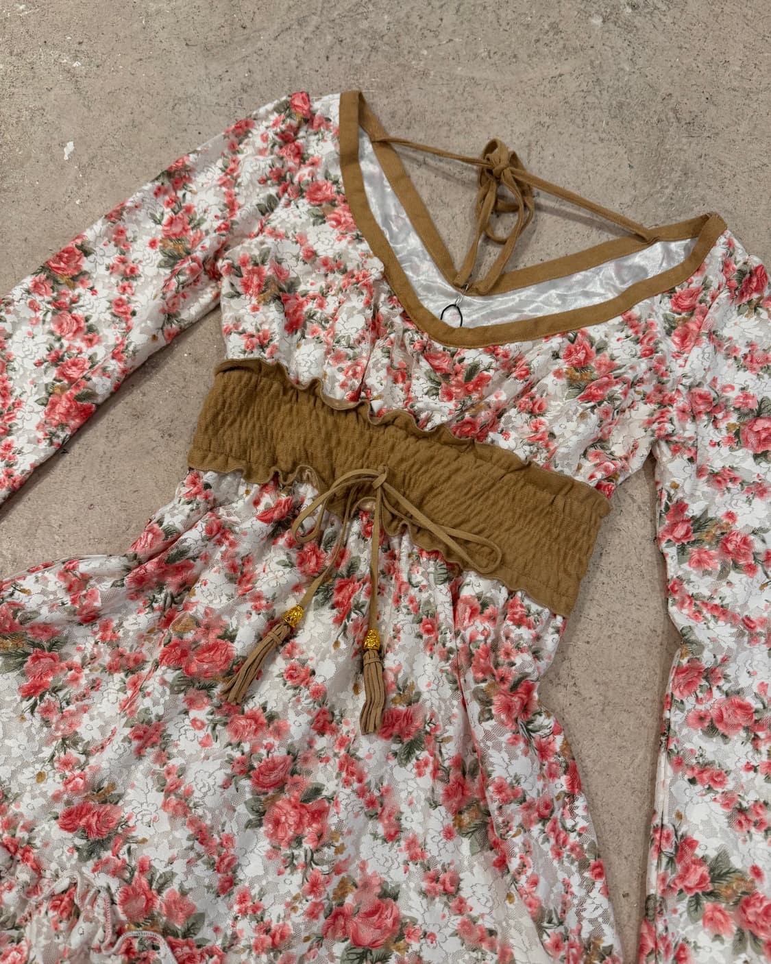 PINK MIX 플로럴 원피스 상품이미지3