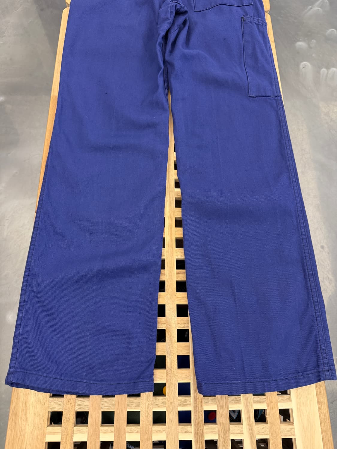 OLD VINTAGE WASHED NAVY FRENCH 프렌치워크팬츠 상품이미지8