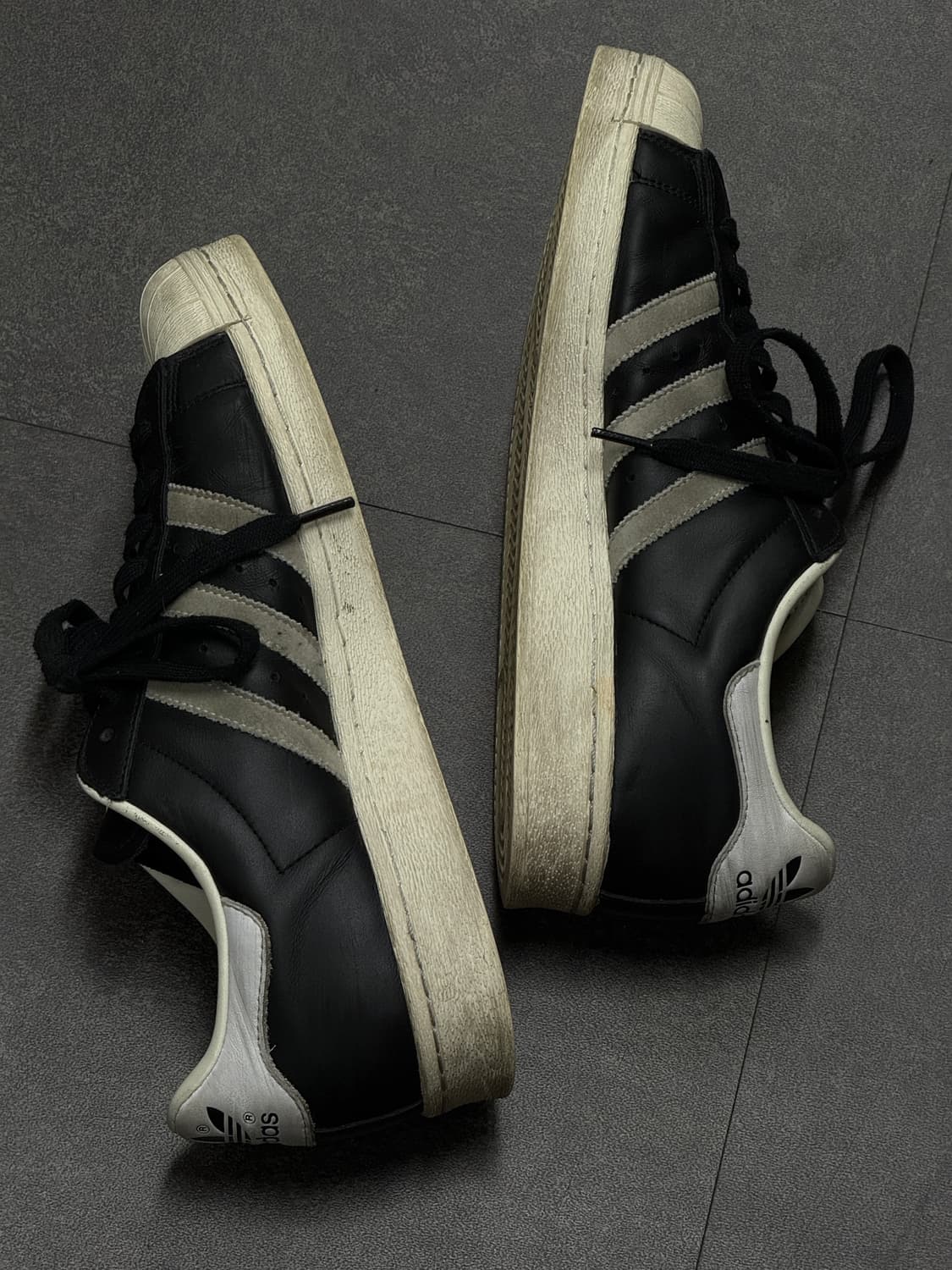 295 / 아디다스 슈퍼스타 검흰   상품이미지7