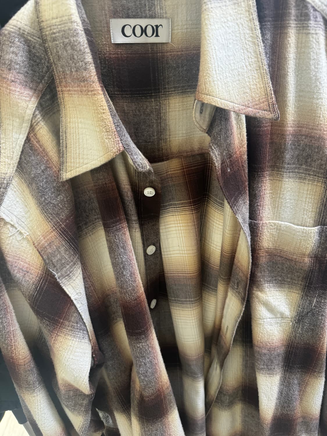 쿠어 옴브레 셔츠 상품이미지2