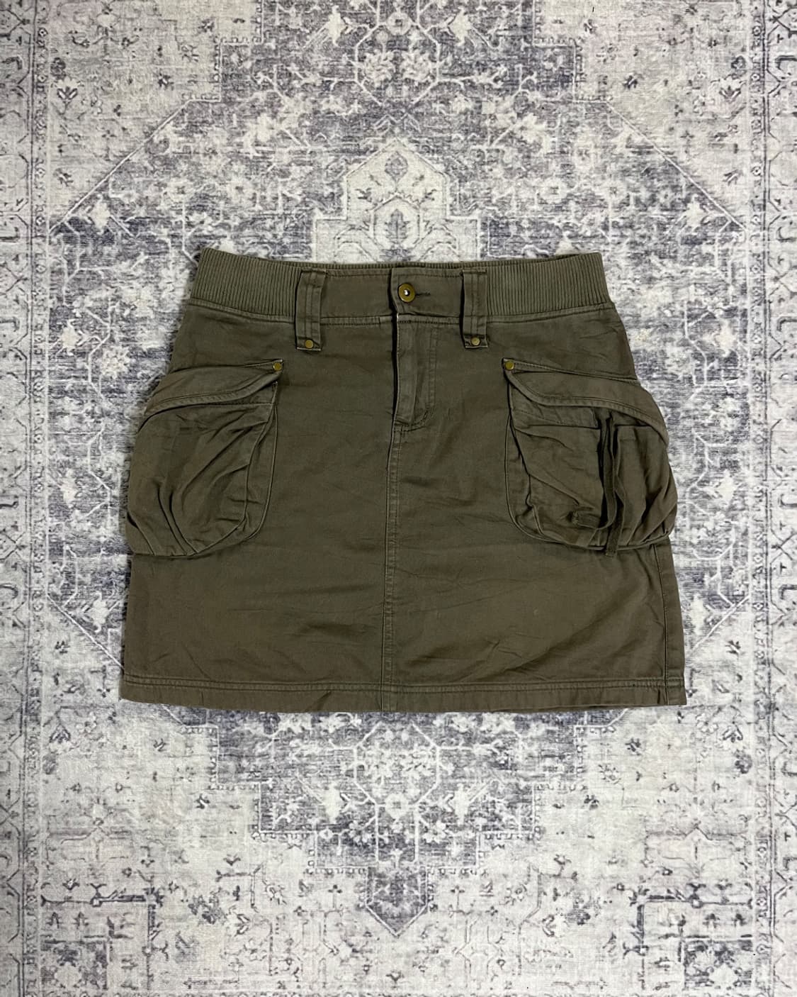 00's Grunge Cargo Mini Skirt 상품이미지1