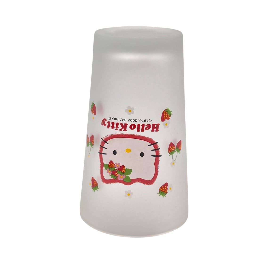 02s 고전 키티 불투명 딸기 글라스 1p 상품이미지3
