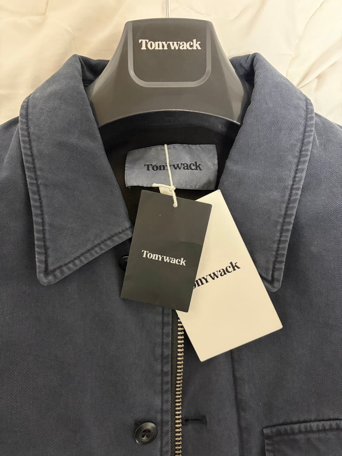 토니웩 DYED COTTON DECK JACKET_ NAVY 상품이미지4