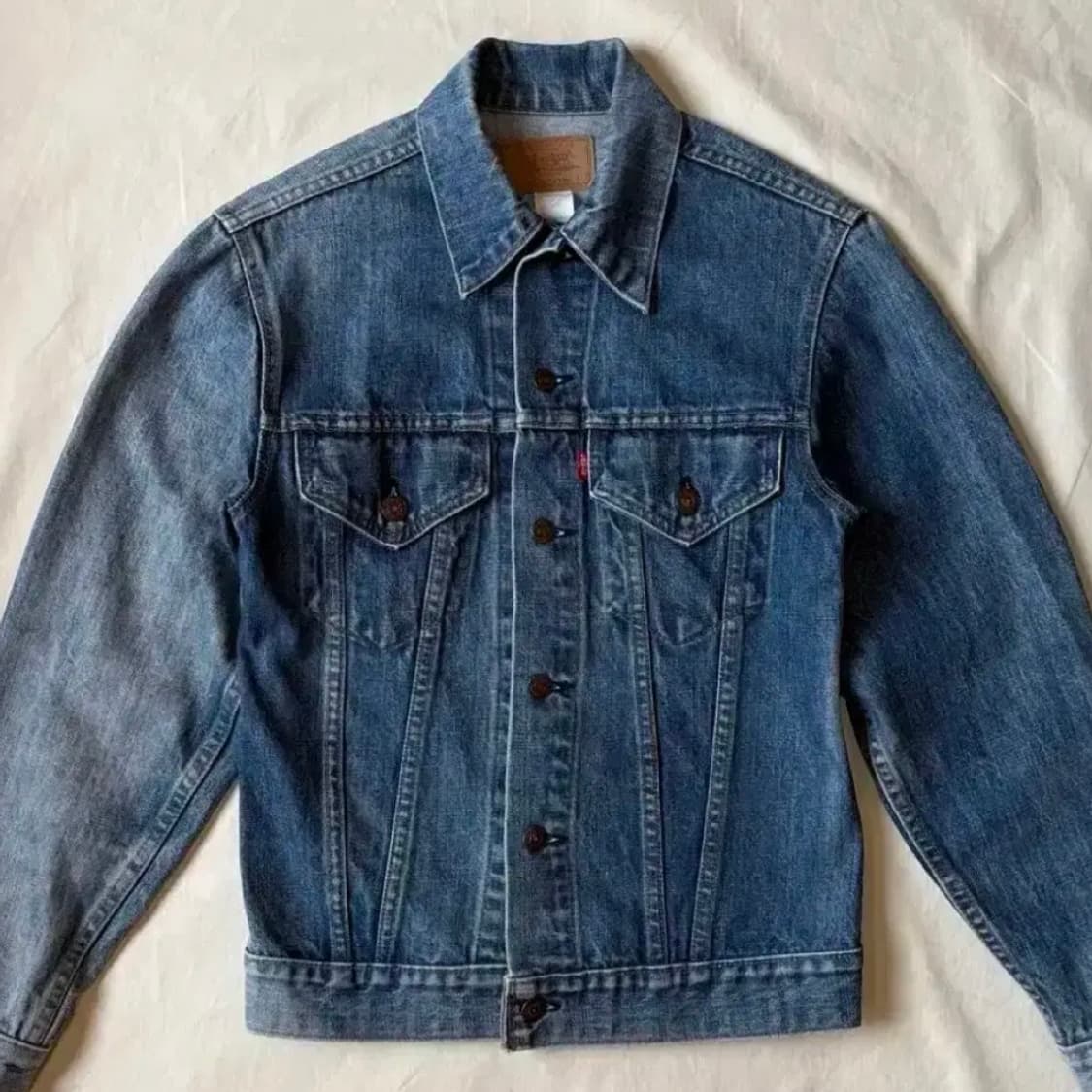 (34 /W 44반) 70s USA 3rd Levis Trucker JK 상품이미지1