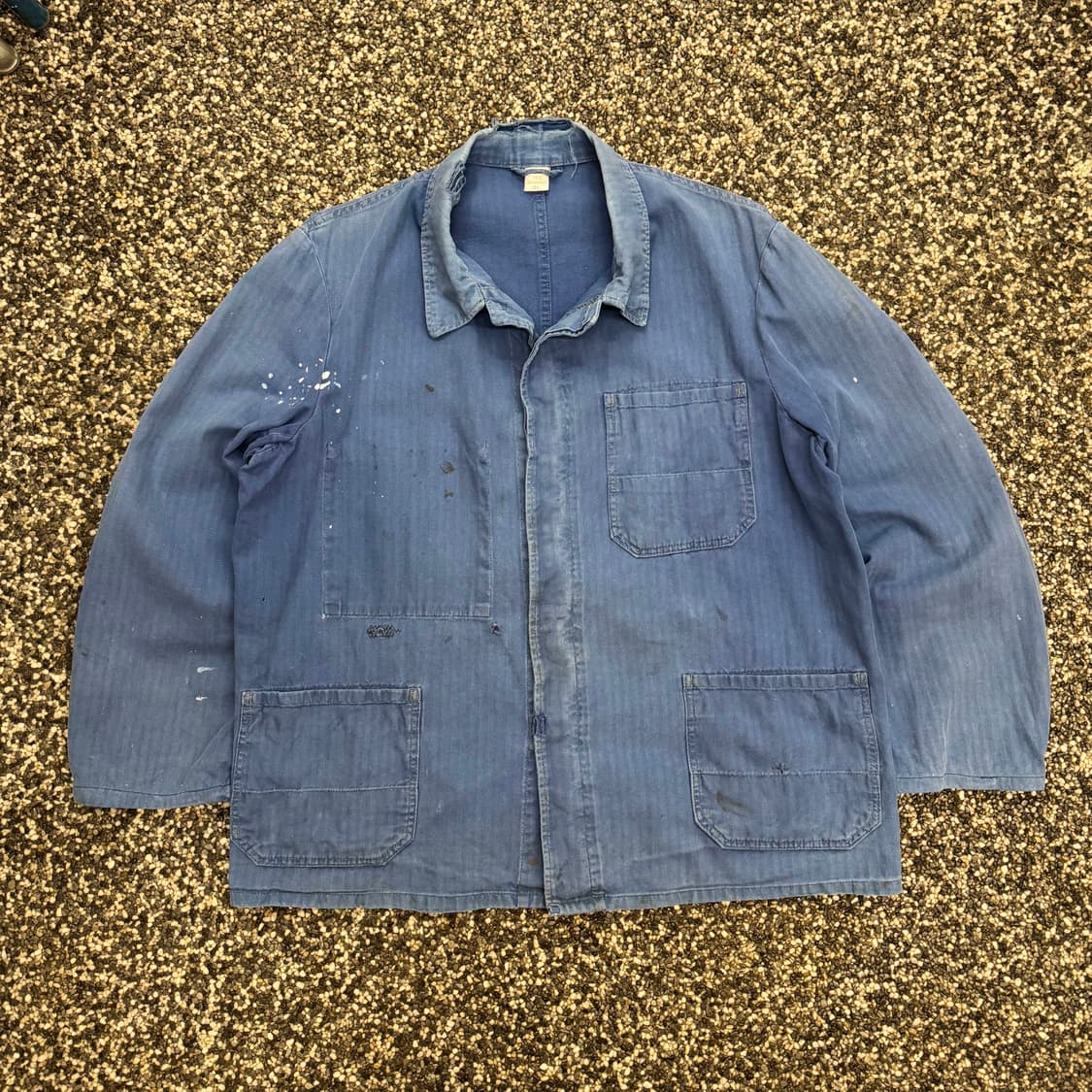 60s 빈티지 프렌치 워크 자켓 (XL)   상품이미지1