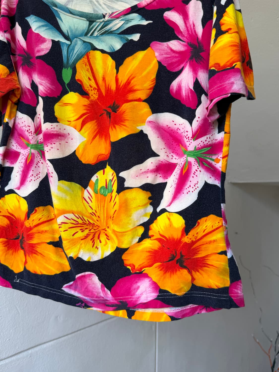 하와이안 플라워 오프숄더 상품이미지3