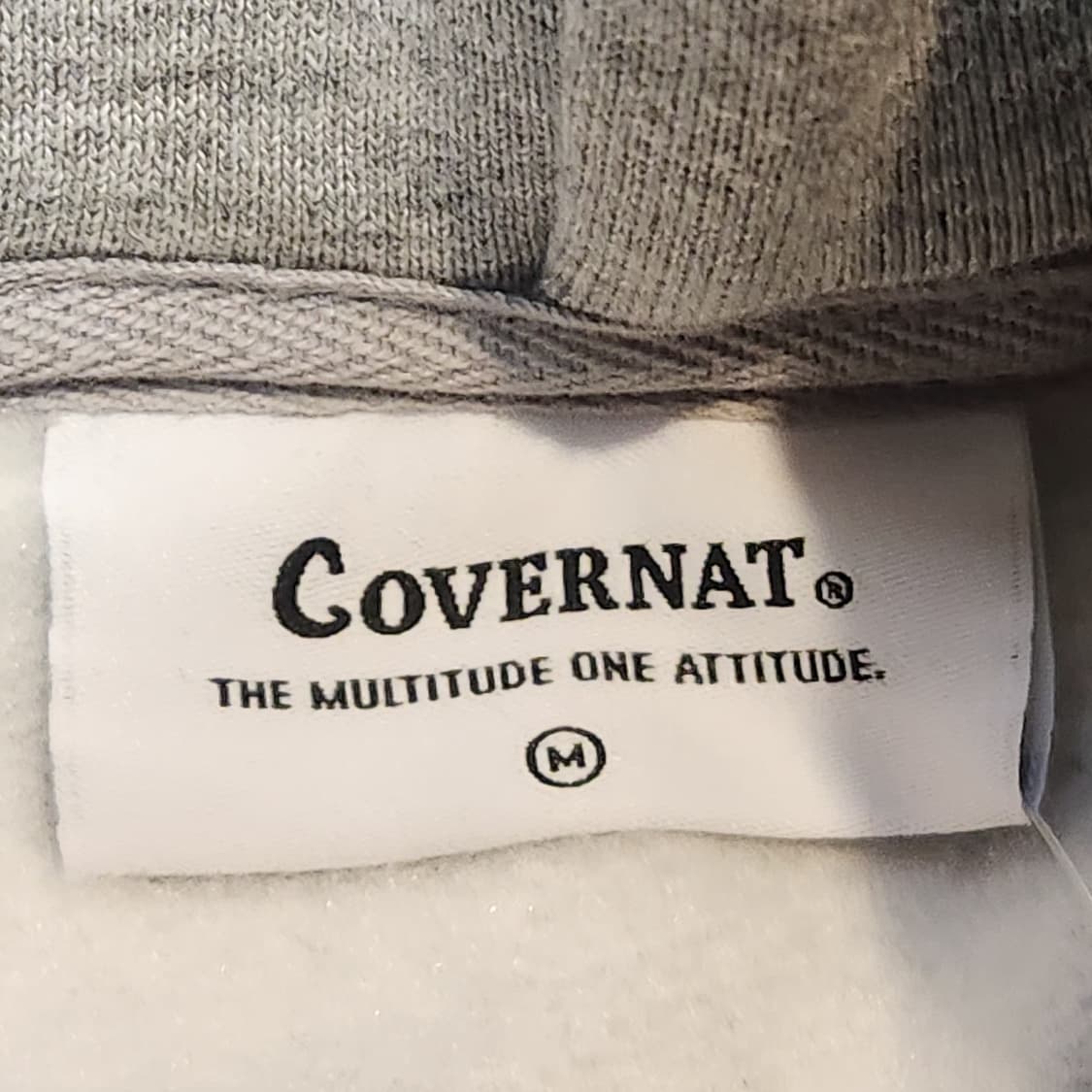 커버낫 그레이 후드티 (M) 상품이미지2