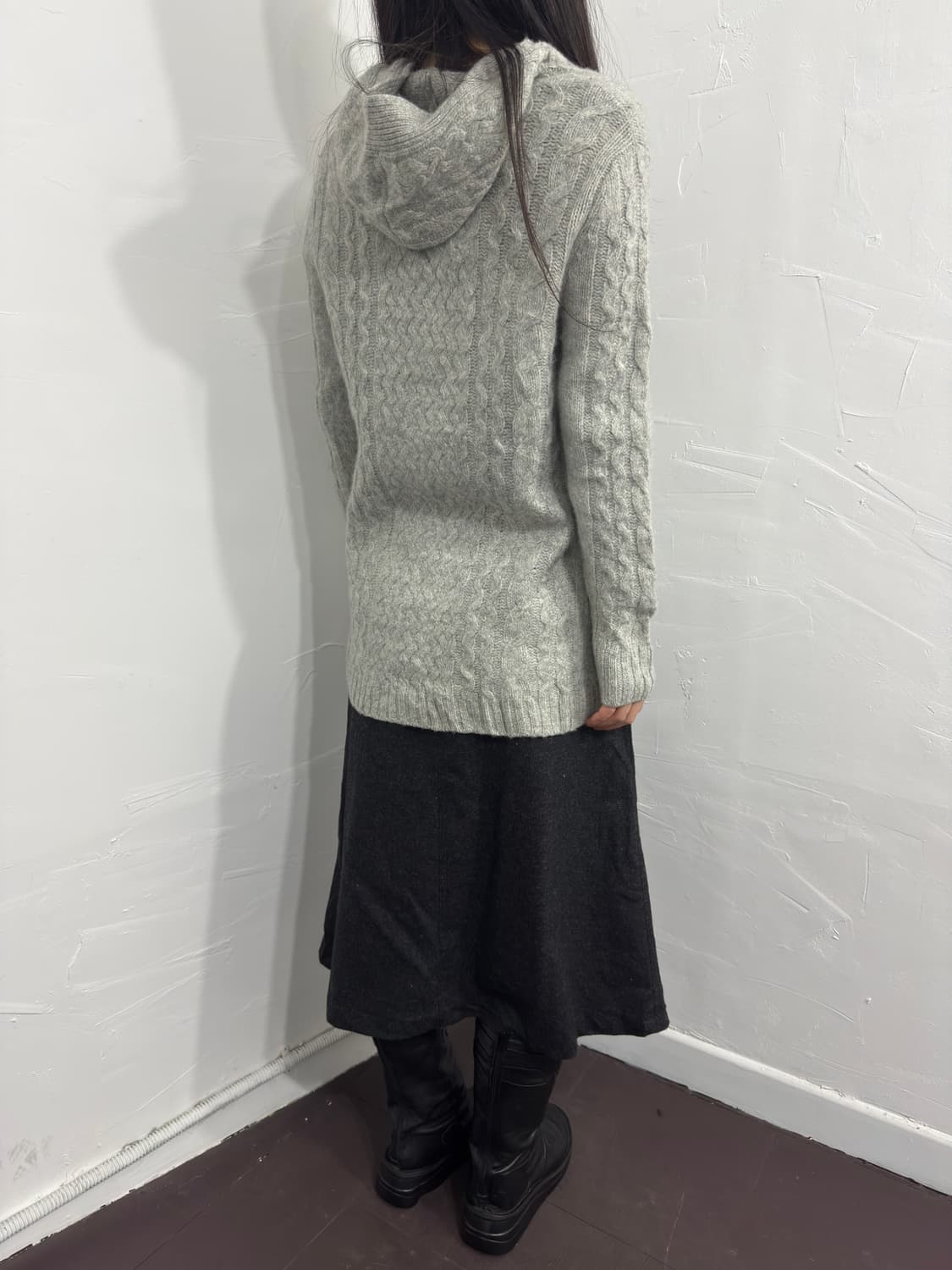 creel button midi skirt 상품이미지6