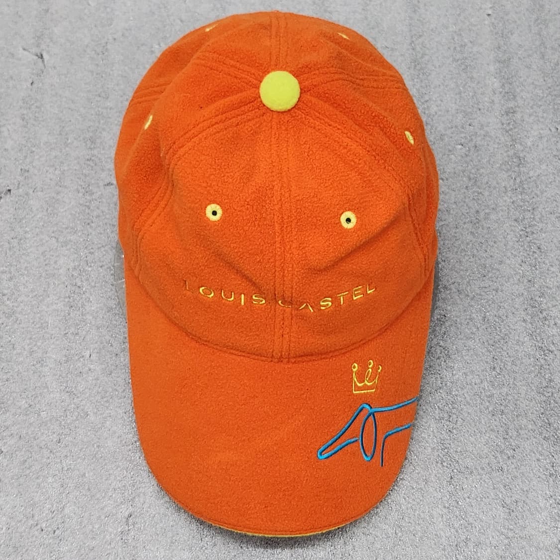 루이까스텔 동계용 골프모자 오렌지 상품이미지1