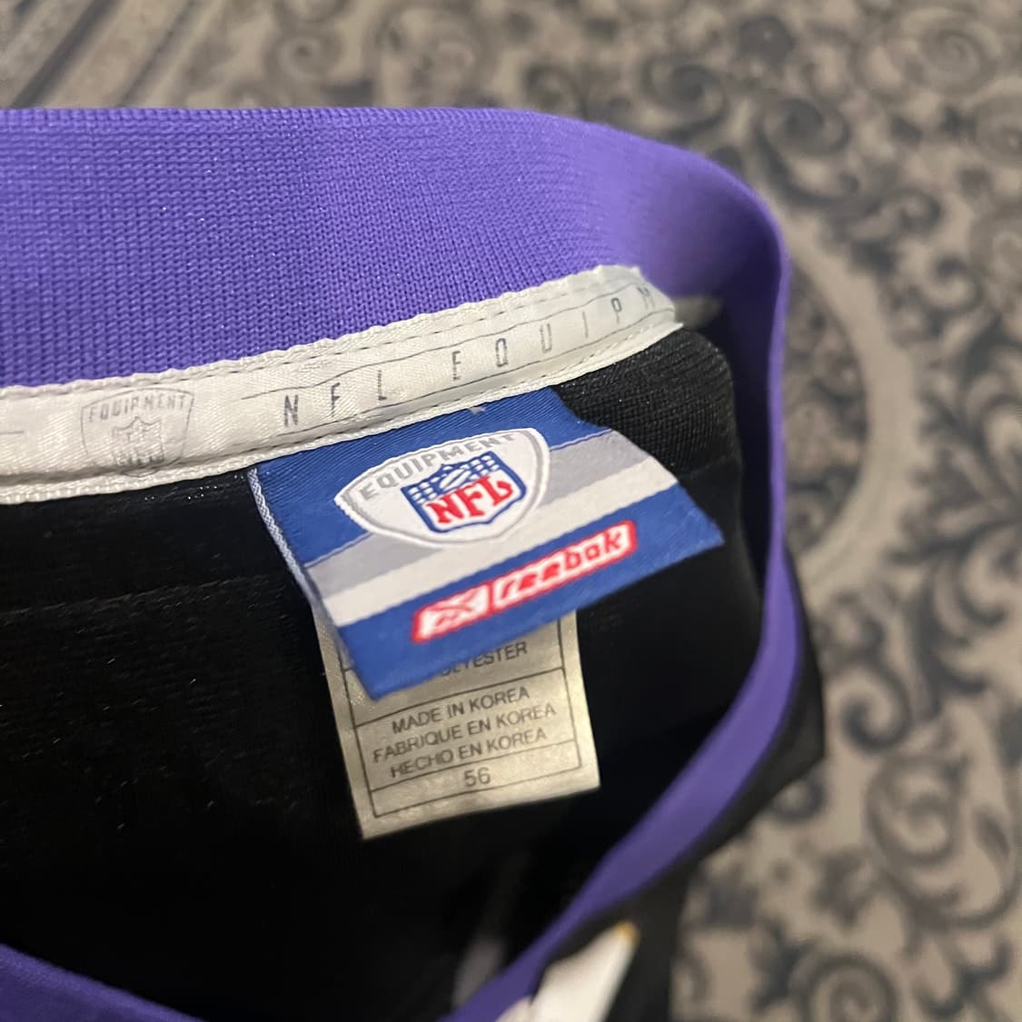 56 리복 NFL 볼티모어 레이븐스 져지/2476 상품이미지4