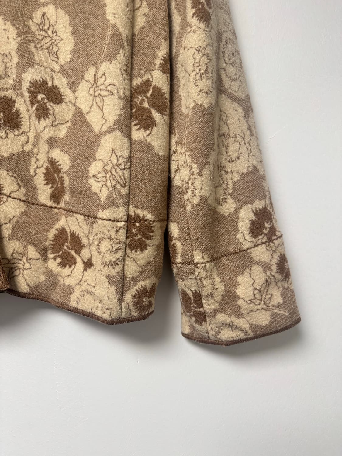 missoni 미쏘니 플라워 패턴 자켓 가디건 울 니트 46 상품이미지5