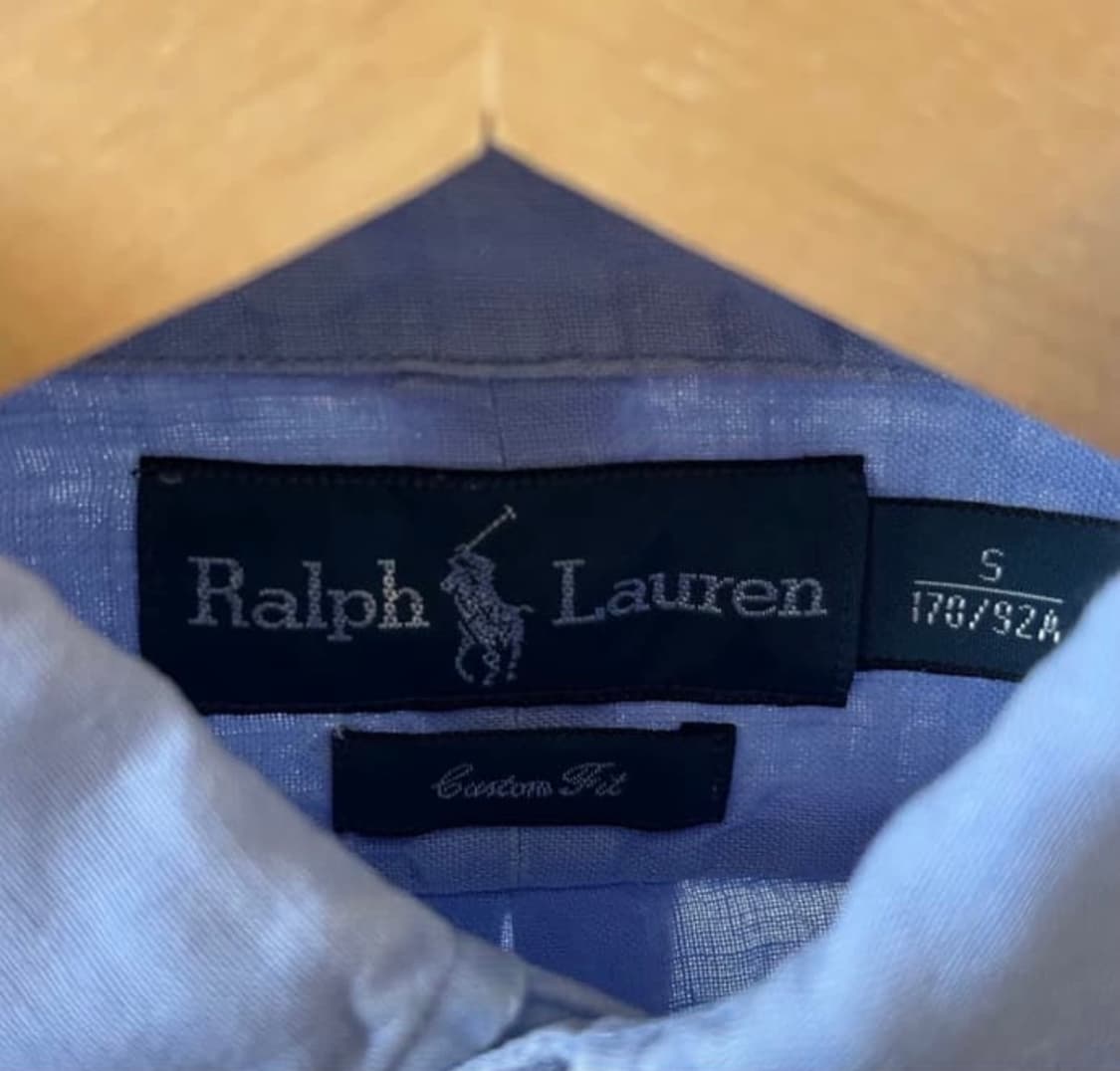 폴로 린넨 셔츠 커스텀핏 s 상품이미지4