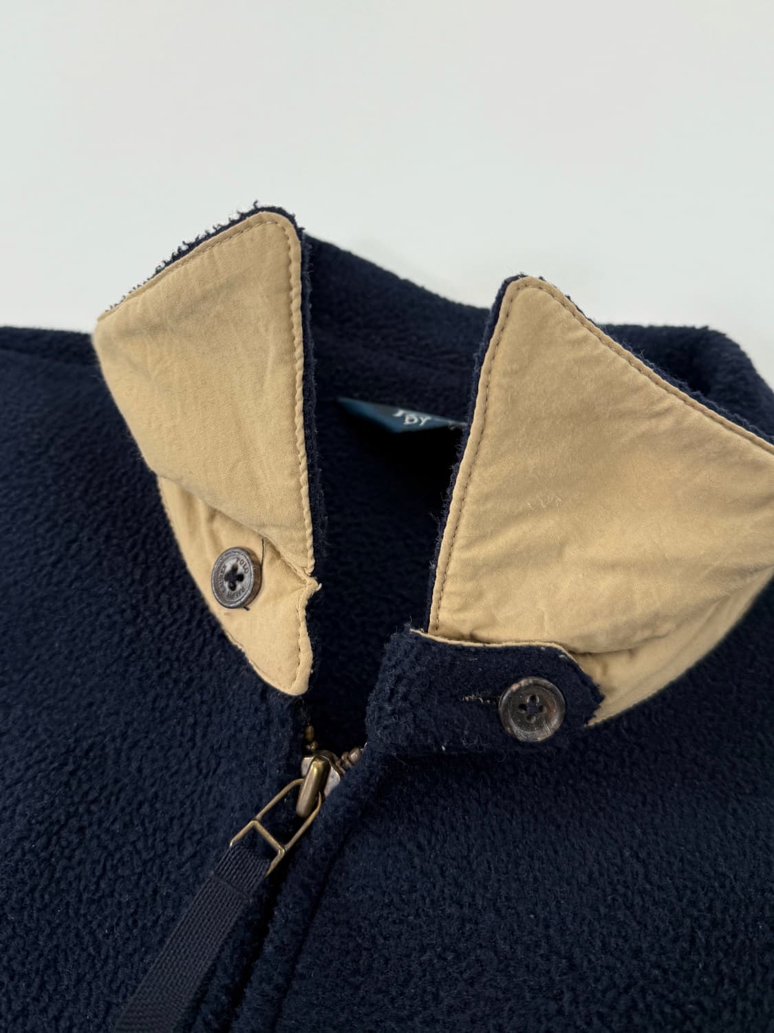 폴로 랄프로렌 오버핏 90‘s 딥네이비 폴라텍 플리스 블루종 자켓 상품이미지7