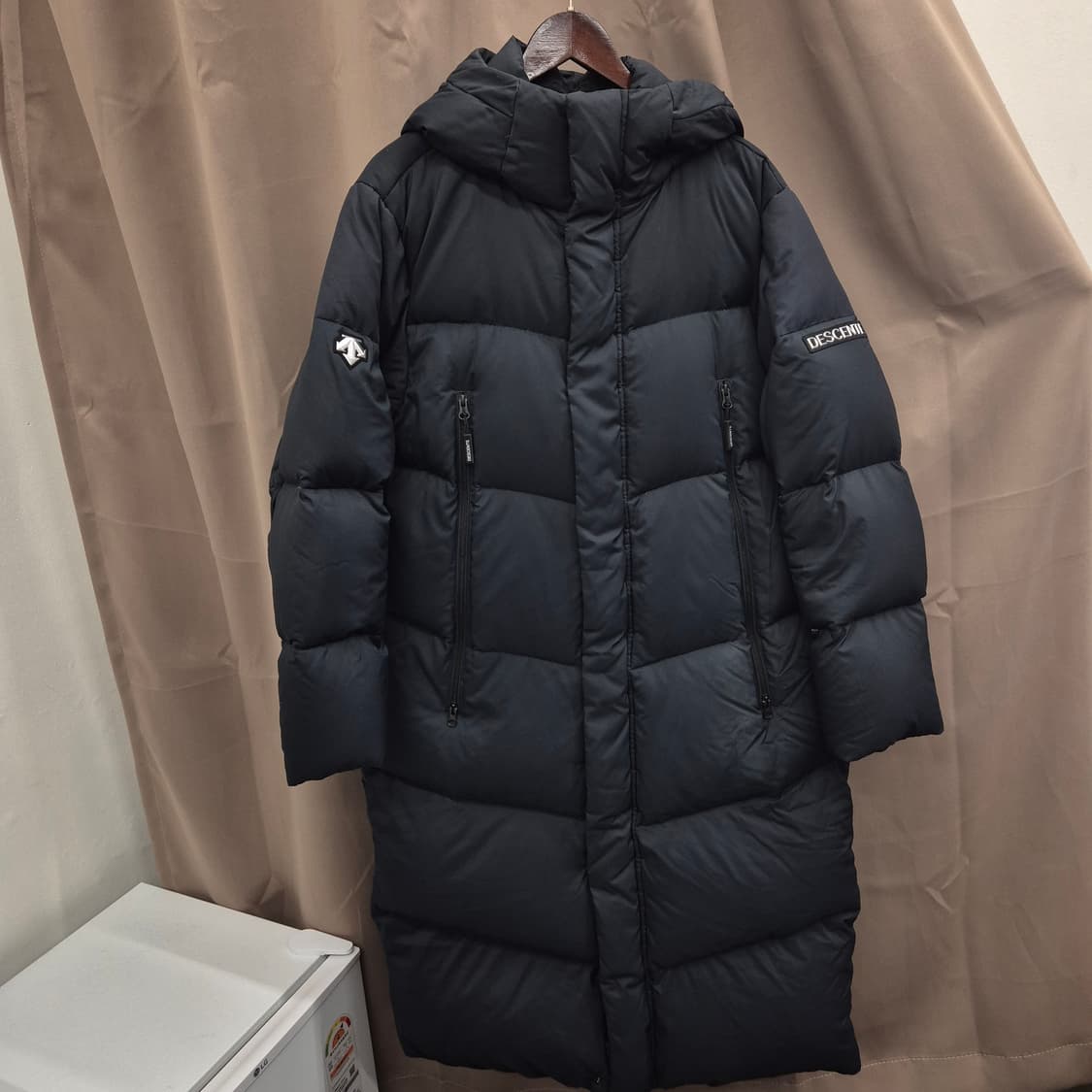 데상트 구스 롱패딩 100 상품이미지1