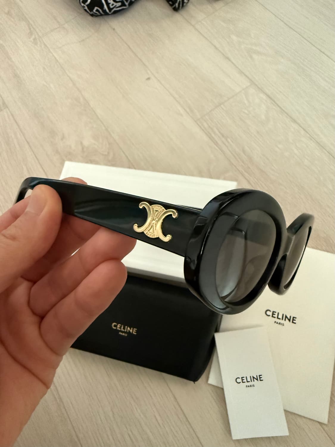 Celine Triomphe 01 Sunglasses in Ace 상품이미지4