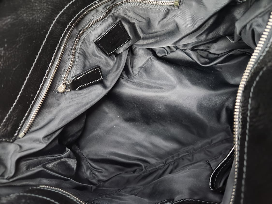 (OS)버버리 체크 페이던트 레더 토드백 상품이미지7