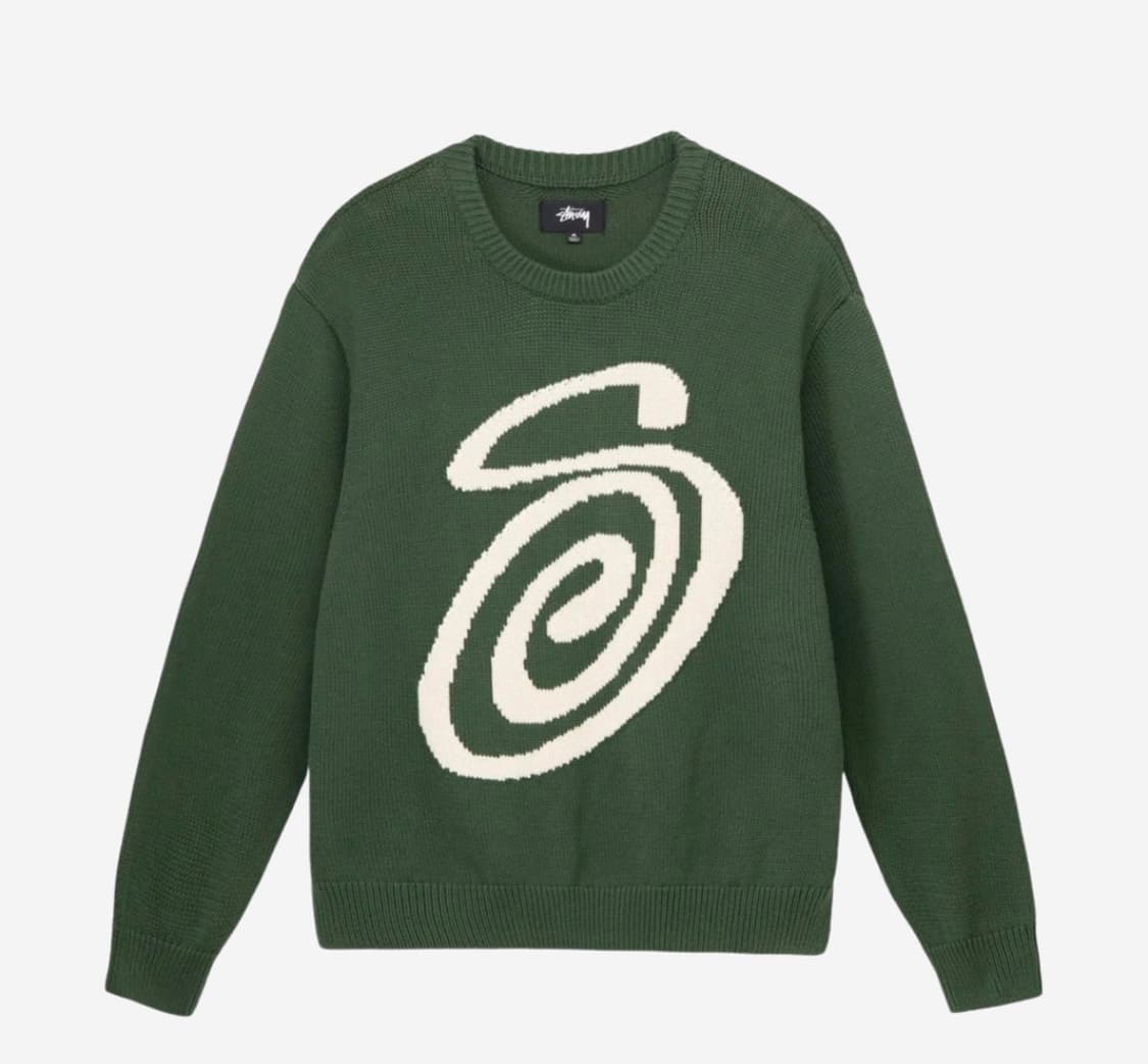 스투시 컬리s 스웨터 상품이미지1