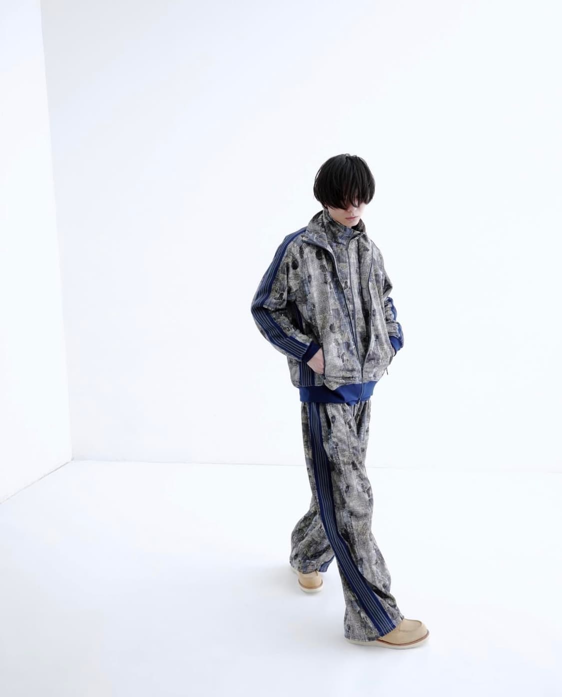 (새상품) 니들스 x BORO LHP 트랙 HD 팬츠 (size: S) 상품이미지3