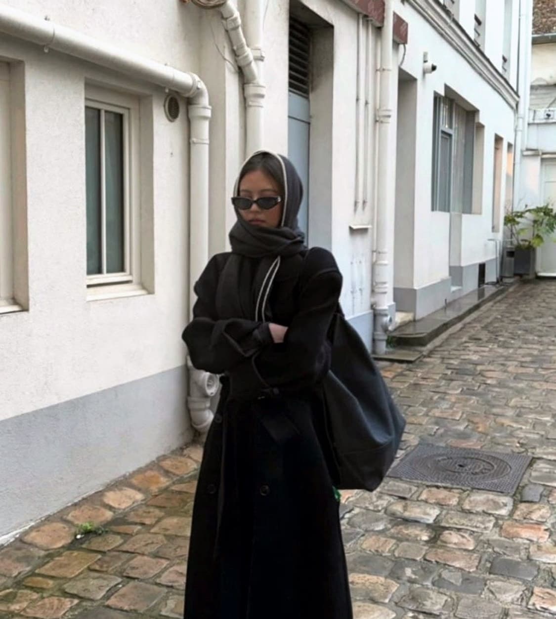 제니 착용 제품 신상 명품 르메르 벨트백 팔아요 belted 토트백 코튼 상품이미지6